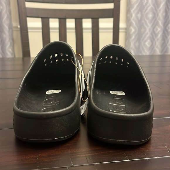 Adidas Adilette Clog Sandals Shoes new black white superstar GZ5886 Mens Sizes - Picture 9 of 11